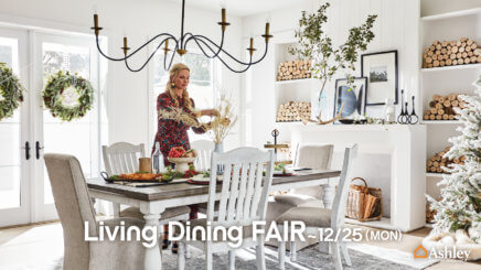 LIVING DINING FAIR ~12/25 Ashley Furniture HomeStore